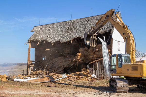 Barn Demolition in Cincinnati