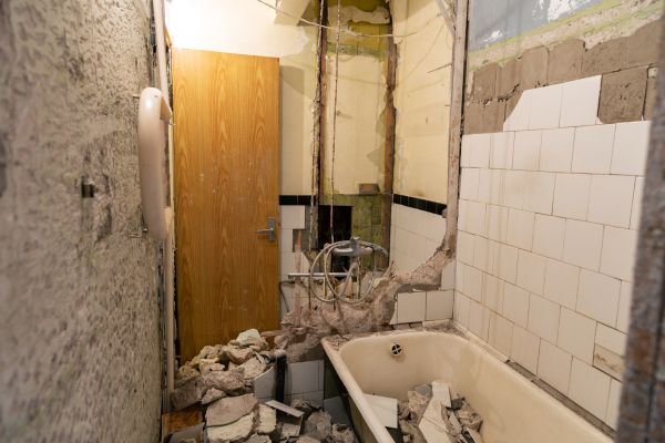 Shower Tile Demolition in Cincinnati