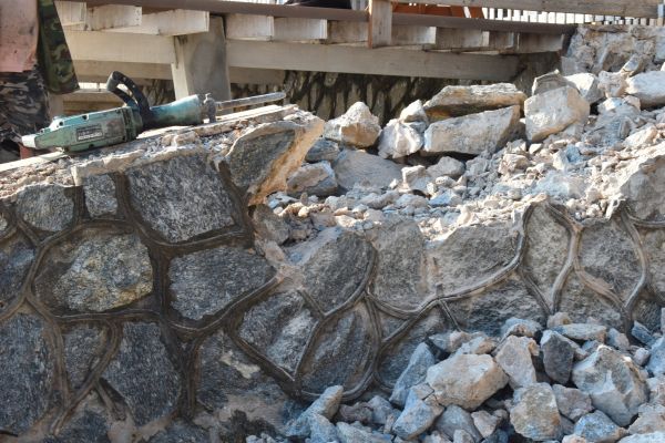 Retaining Wall Demolition in Cincinnati