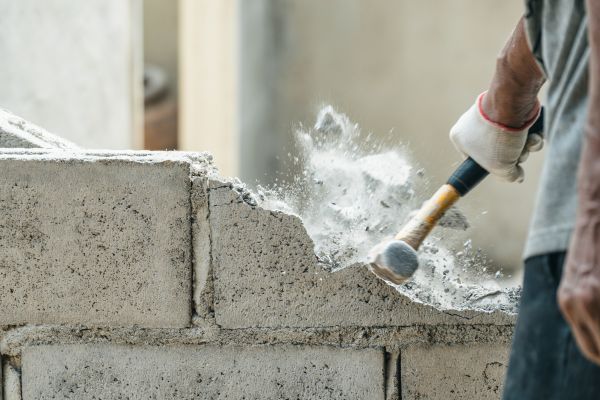 Block Wall Demolition in Cincinnati
